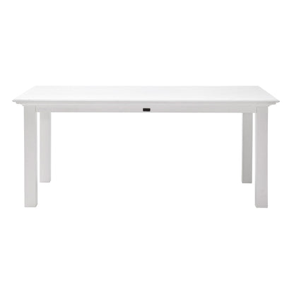 NovaSolo Halifax Classic White Dining Table - Oakavia