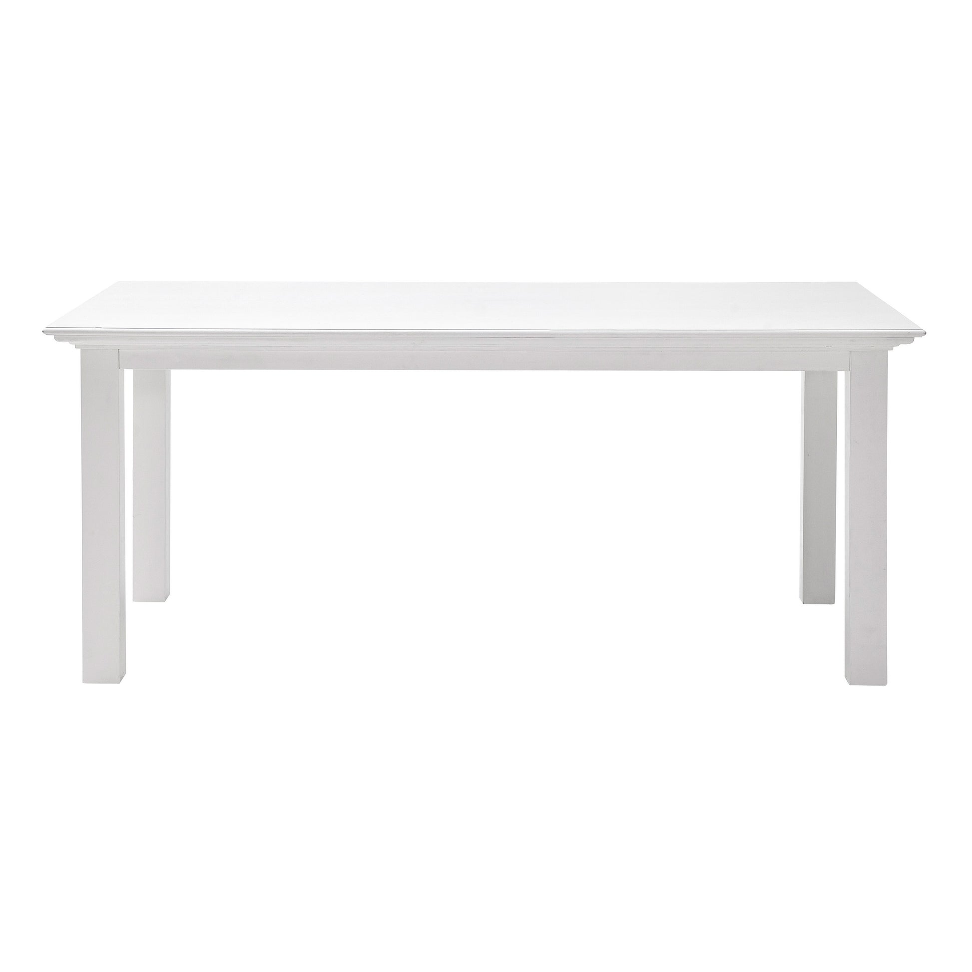 NovaSolo Halifax Classic White Dining Table - Oakavia