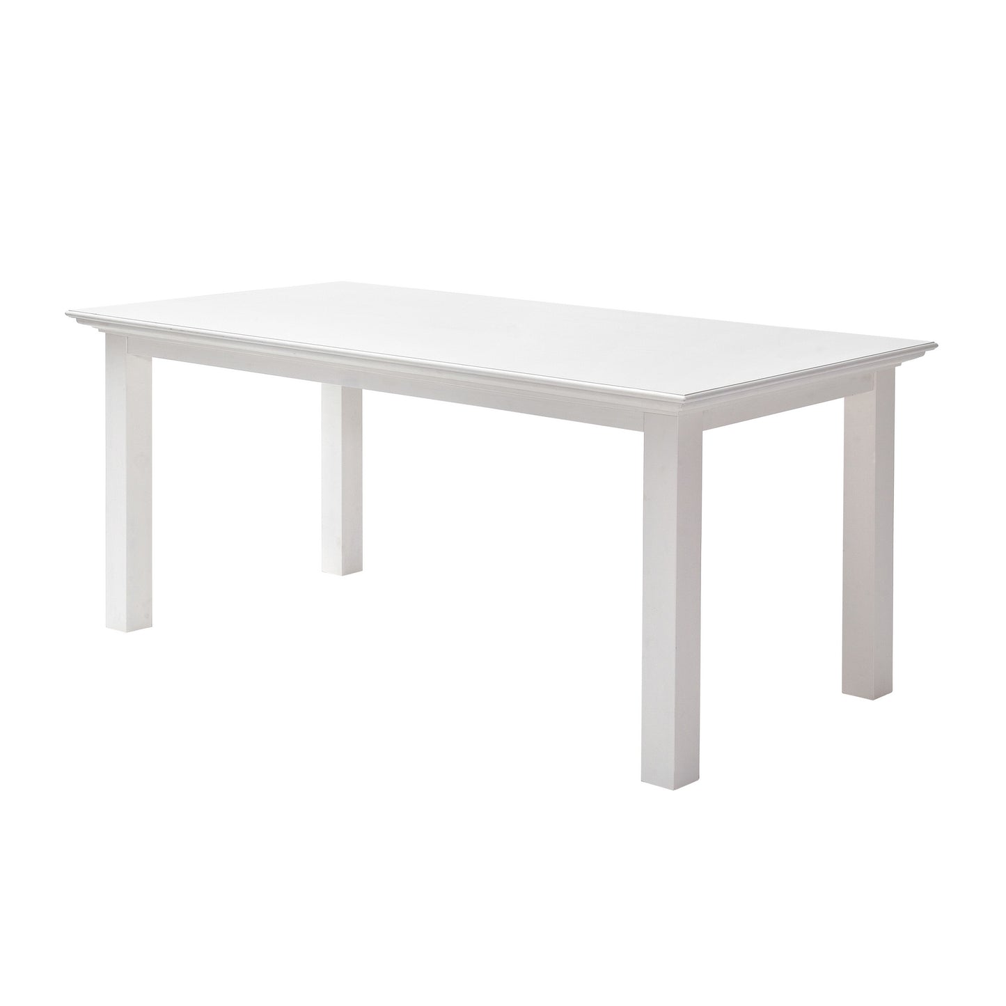 NovaSolo Halifax Classic White Dining Table - Oakavia