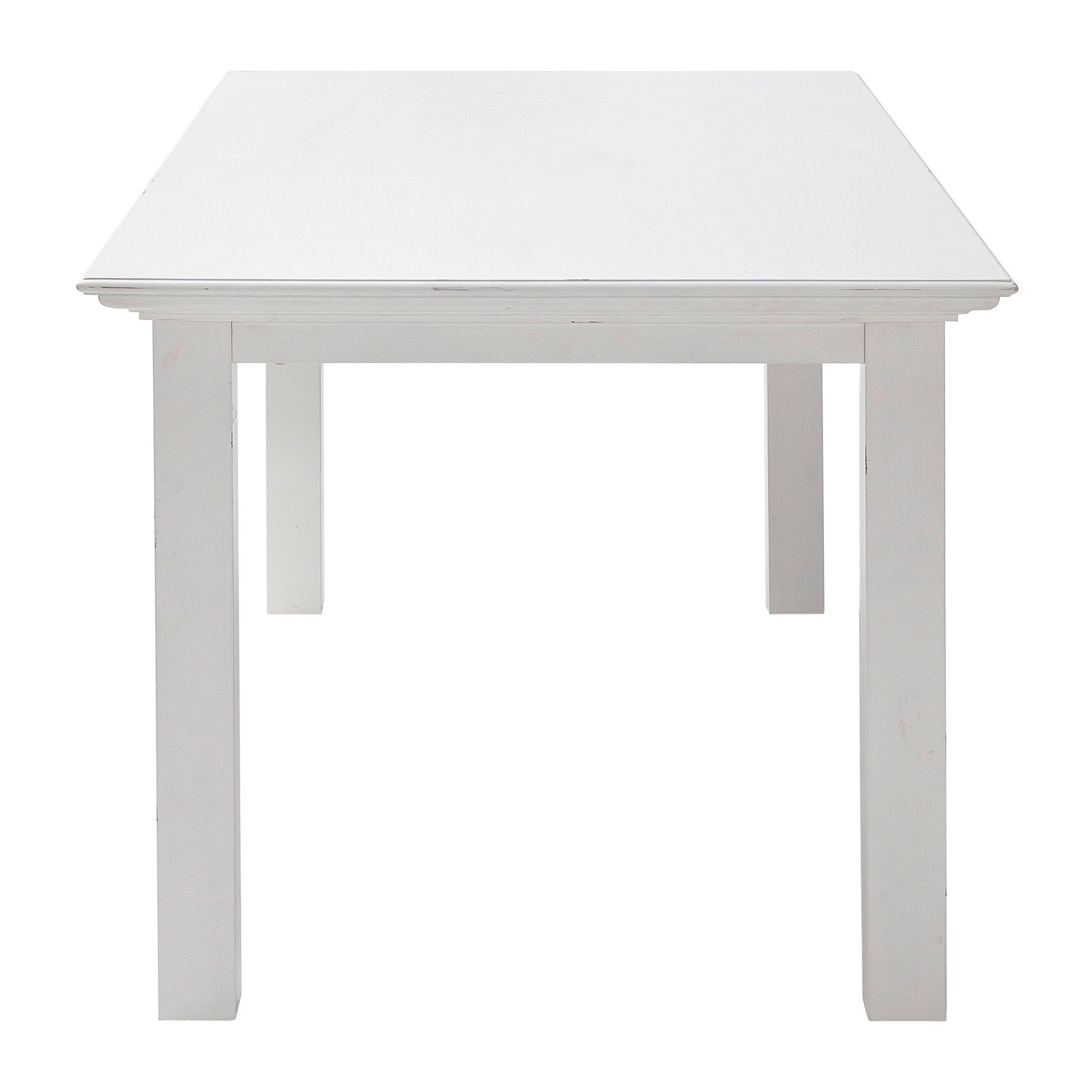 NovaSolo Halifax Classic White Dining Table - Oakavia