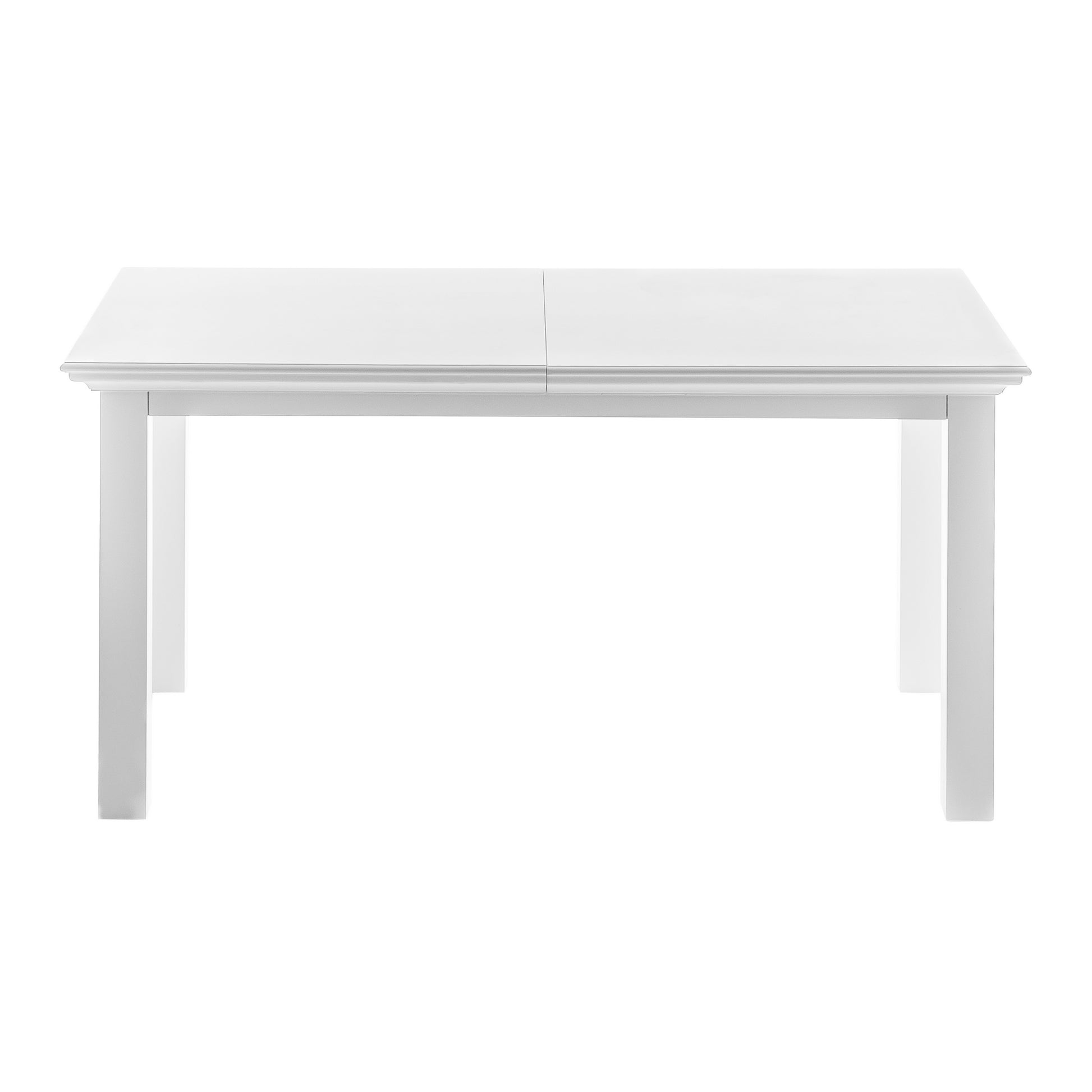 NovaSolo Halifax Classic White Dining Extending Table - Oakavia