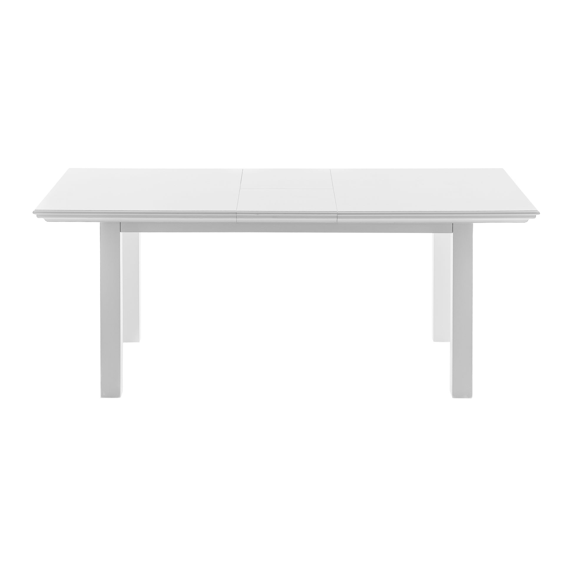 NovaSolo Halifax Classic White Dining Extending Table - Oakavia