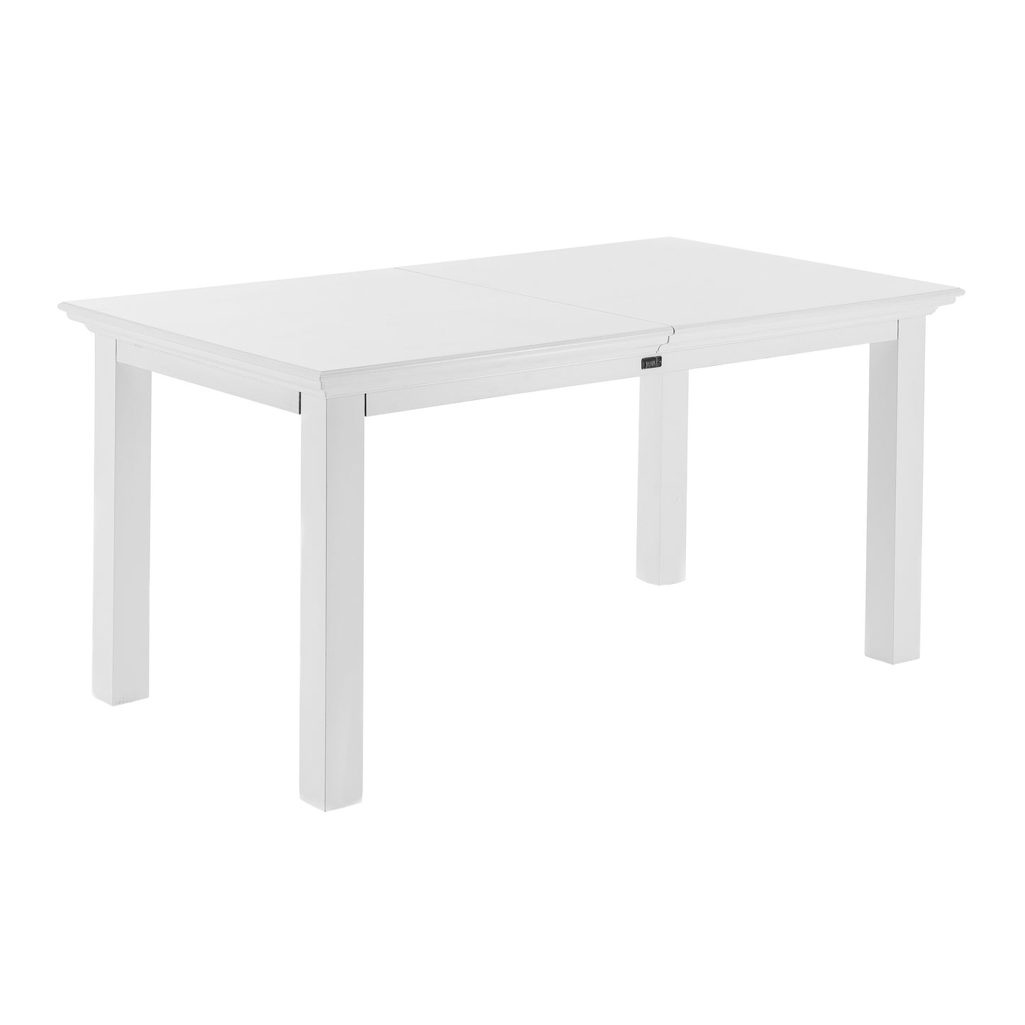 NovaSolo Halifax Classic White Dining Extending Table - Oakavia