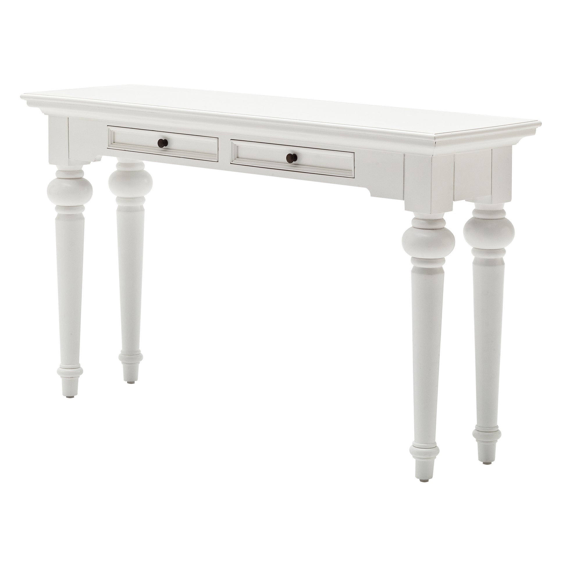 NovaSolo Provence Classic White Console Table - Oakavia