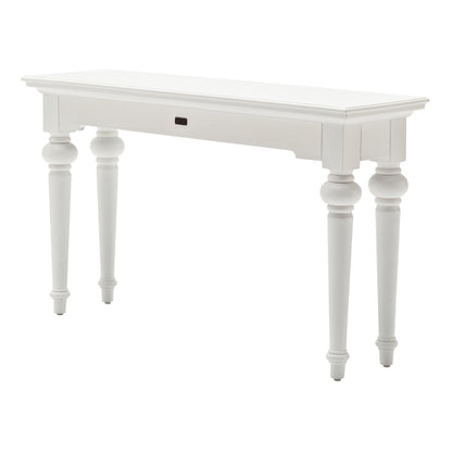 NovaSolo Provence Classic White Console Table - Oakavia