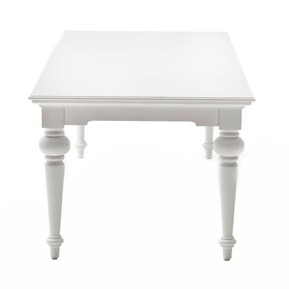 NovaSolo Provence Classic White Finish Dining Table 240cm - Oakavia