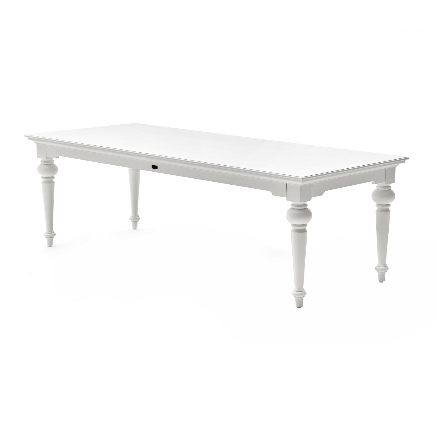 NovaSolo Provence Classic White Finish Dining Table 240cm - Oakavia