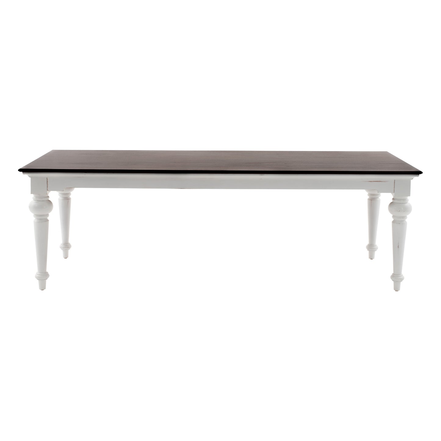 NovaSolo Provence Accent White Distress Dining Table 240cm - Oakavia