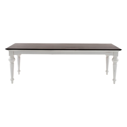 NovaSolo Provence Accent White Distress Dining Table 240cm - Oakavia