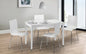 TAKU DINING TABLE - SATIN WHITE Julian Bowen