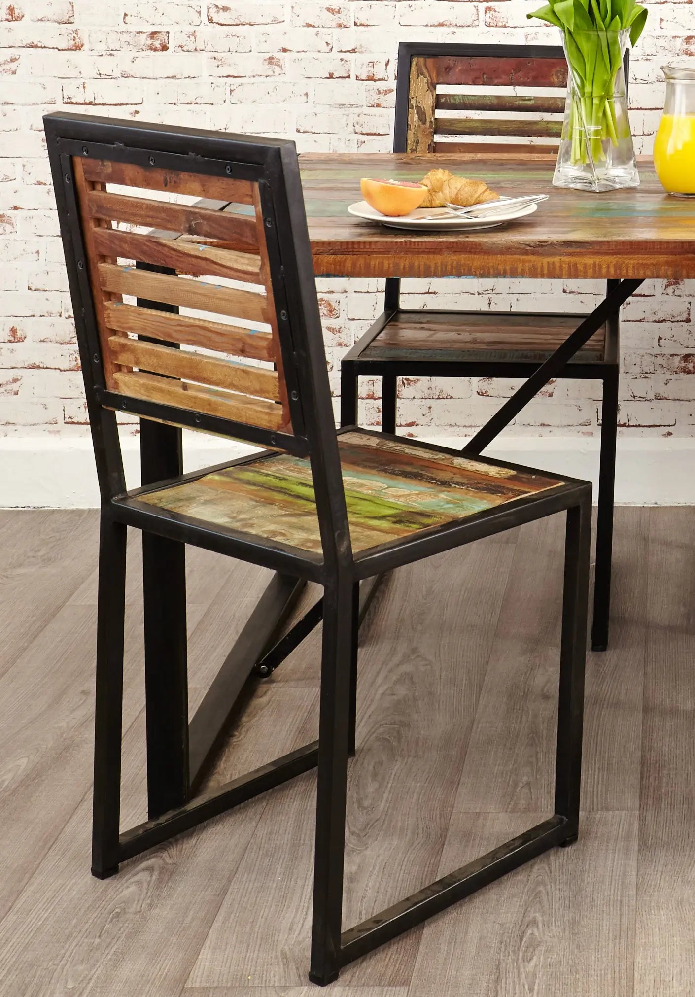 Wood Furniture UK - Shop Urban Chic Dining Chair (Pack of two) - Oakavia