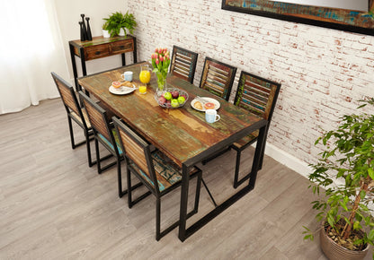 Wood Furniture UK - Shop Urban Chic Dining Table Large - Oakavia