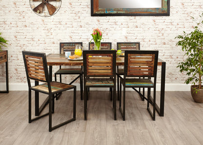 Wood Furniture UK - Shop Urban Chic Dining Table Large - Oakavia