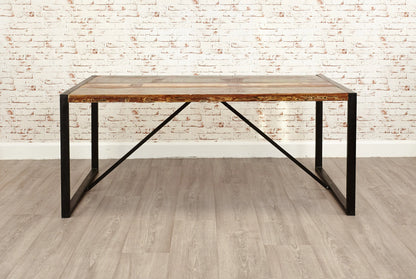 Wood Furniture UK - Shop Urban Chic Dining Table Large - Oakavia