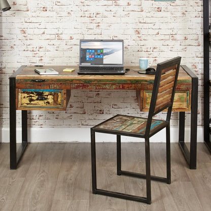 Wood Furniture UK - Shop Urban Chic Laptop Desk / Dressing Table - Oakavia