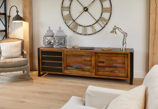 Wood Furniture UK - Shop Urban Chic Ultra Large Sideboard - Oakavia