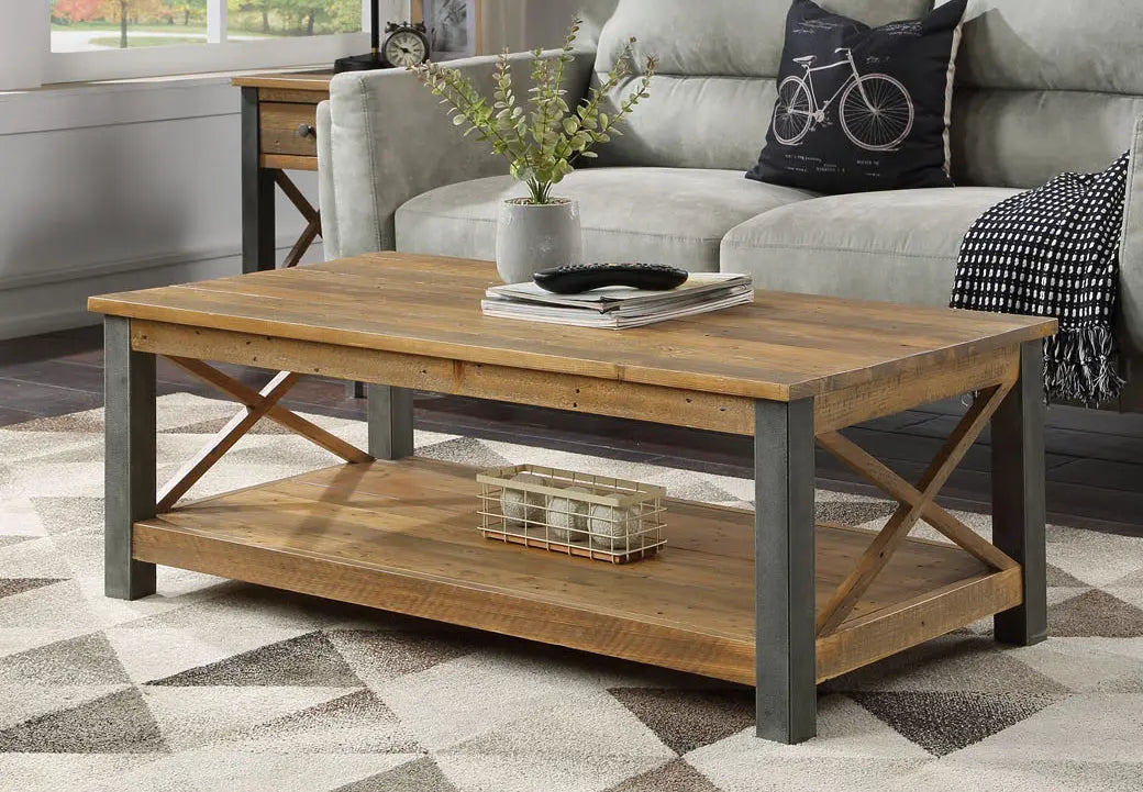 Wood Furniture UK - Shop Urban Elegance - Reclaimed Coffee Table - Oakavia