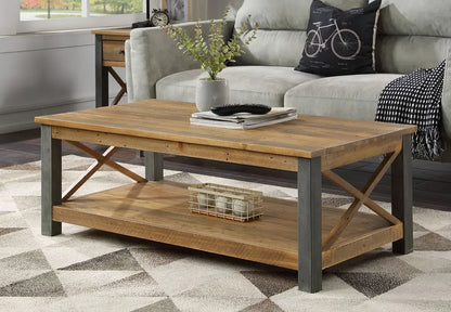 Wood Furniture UK - Shop Urban Elegance - Reclaimed Coffee Table - Oakavia