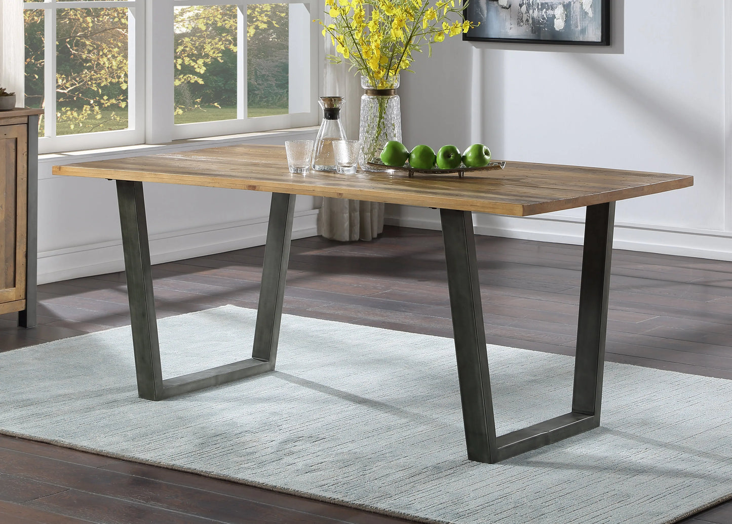 Wood Furniture UK - Shop Urban Elegance - Reclaimed Dining Table - Oakavia