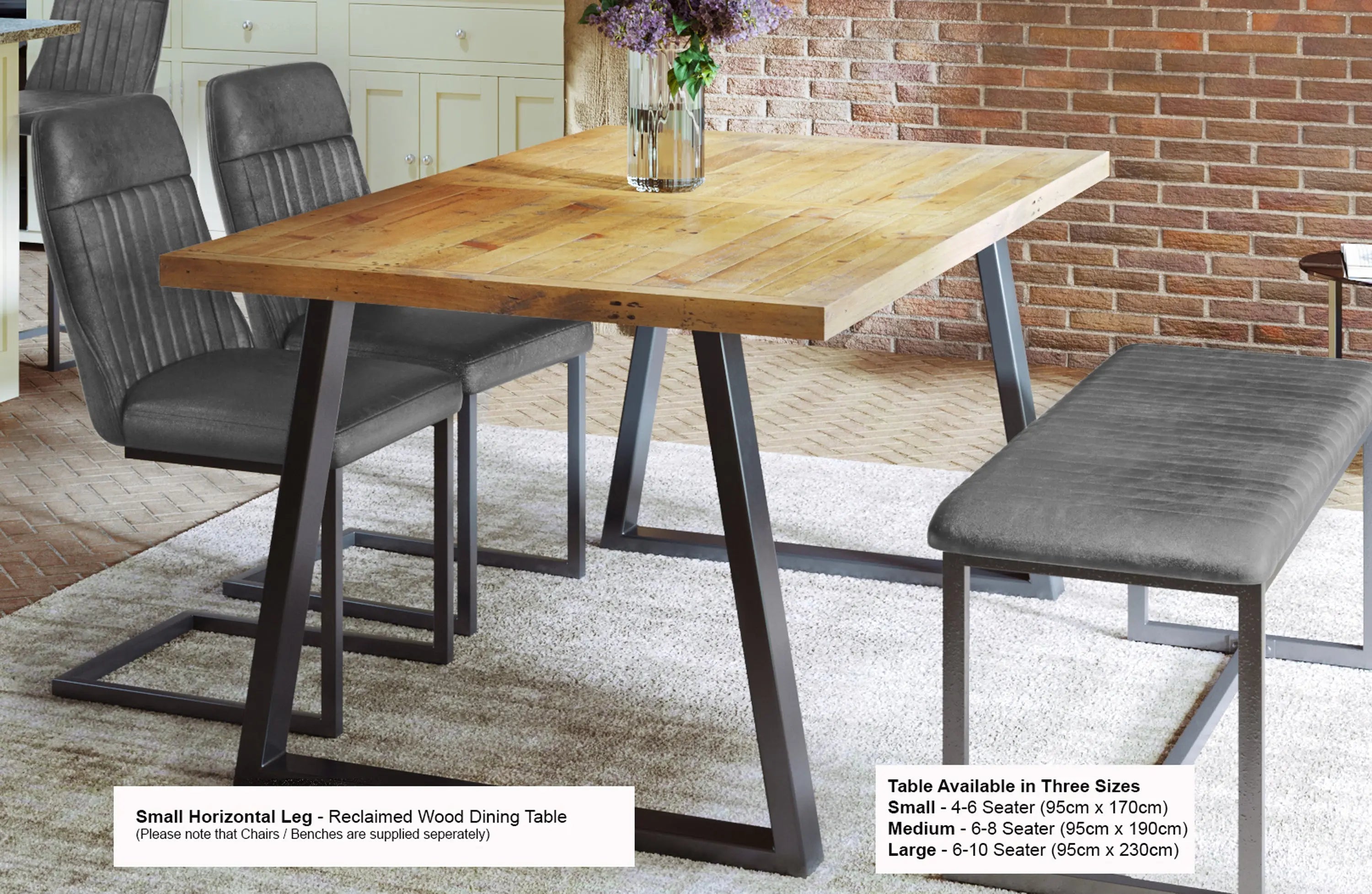 Compact 8 discount seater dining table