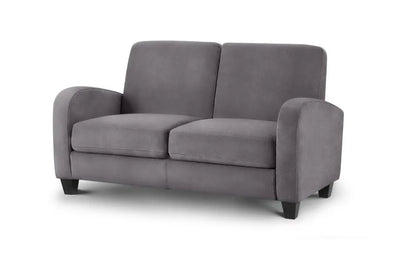 Vivo 2 Seater - Dusk Grey Chenille Julian Bowen