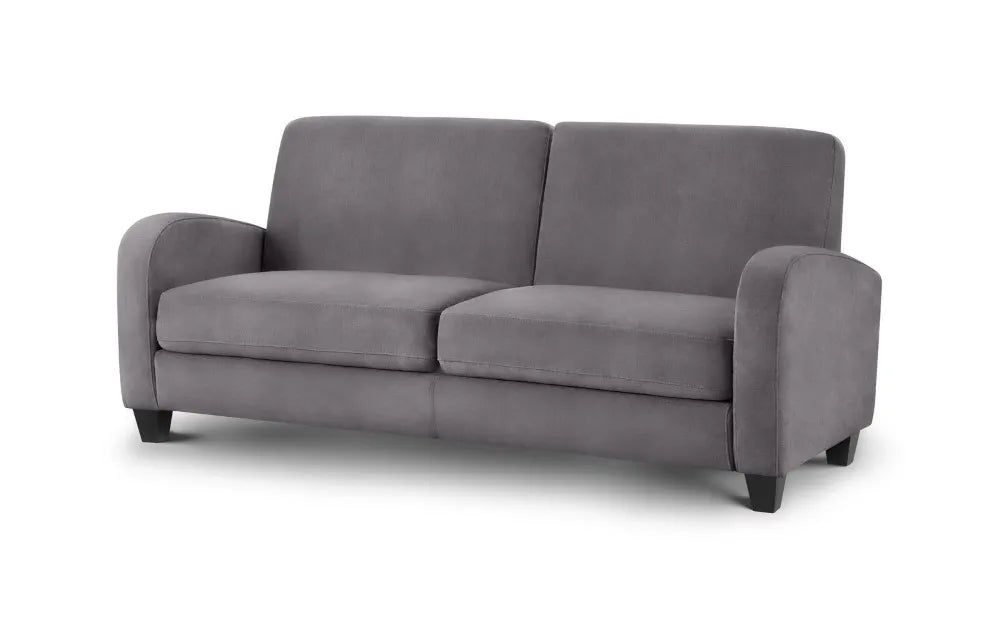 Vivo 3 Seater - Dusk Grey Chenille Julian Bowen