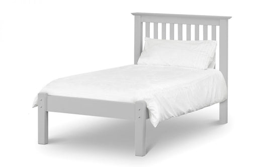 Barcelona Bed LFE 90cm Single - Dove Grey Julian Bowen