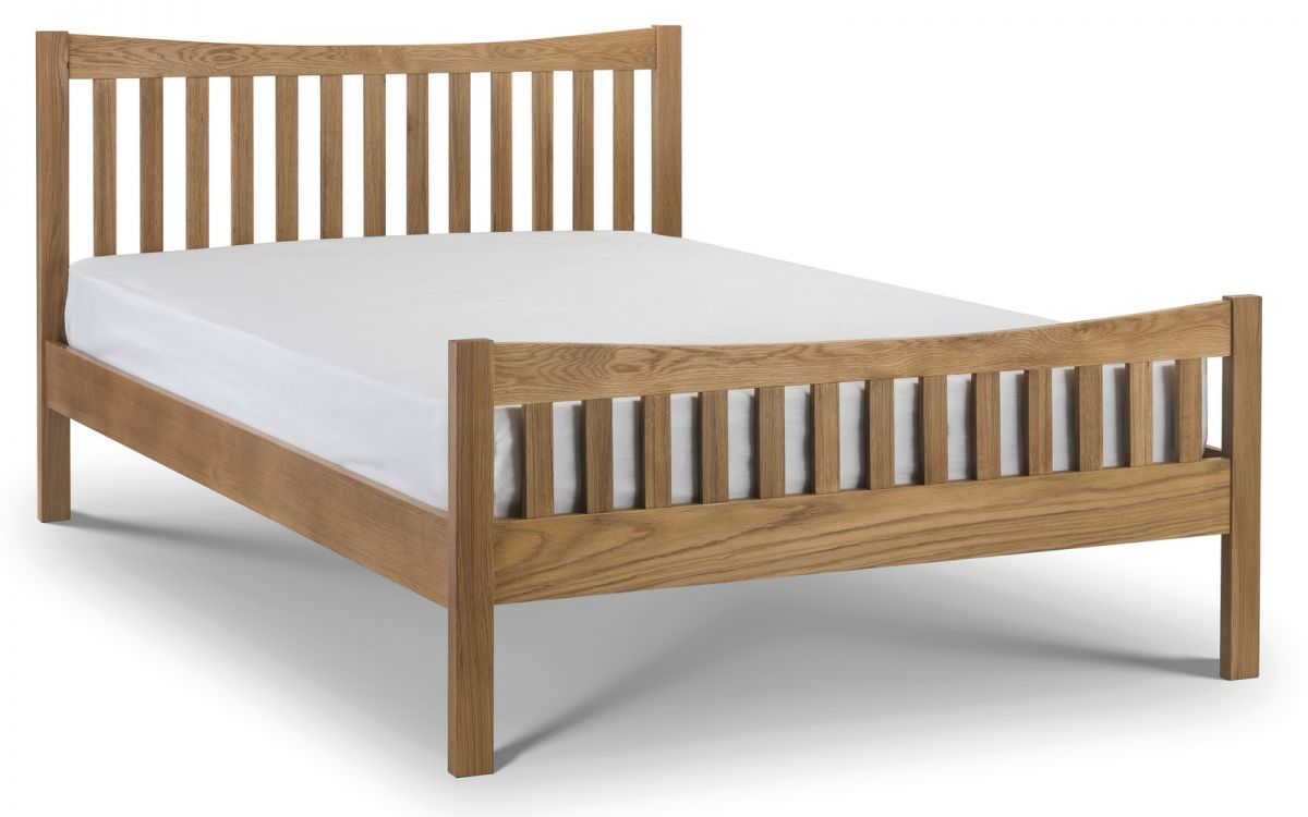 Bergamo Oak Bed 150cm King Size Julian Bowen