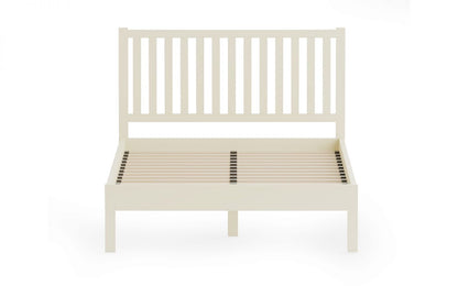 Coxmoor Bed Ivory & Oak - King Size (150cm)