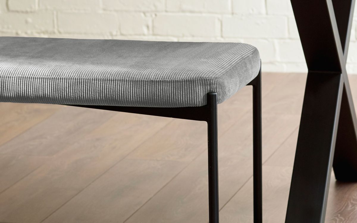 Leonie Bench - Grey