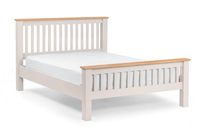 Richmond Bed HFE 135cm Double - Grey Julian Bowen