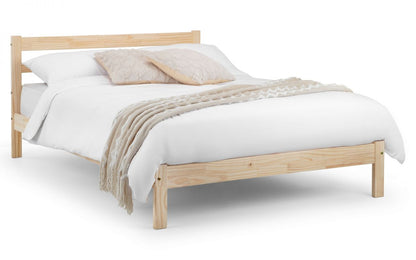 Sami Bed 135cm Double - Unfinished Pine Julian Bowen