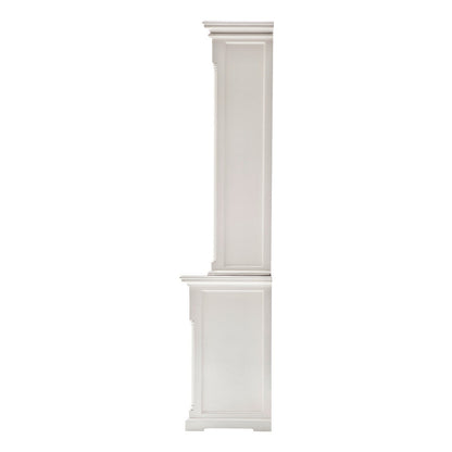 NovaSolo Provence Classic White Hutch Cabinet - Oakavia