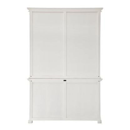 NovaSolo Provence Classic White Hutch Cabinet - Oakavia