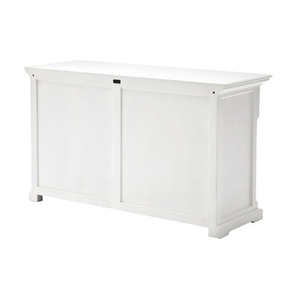 NovaSolo Provence Classic White Hutch Cabinet - Oakavia