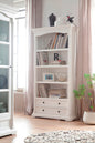 NovaSolo Provence Classic White Bookcase - Oakavia