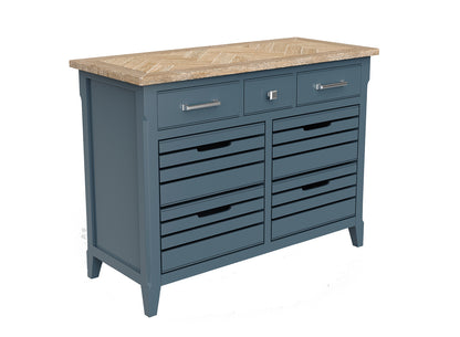 Signature Blue Sideboard / Servery Baumhaus