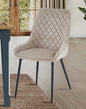 Signature Blue Dining Chair - MINK  (Pack of Two) Baumhaus