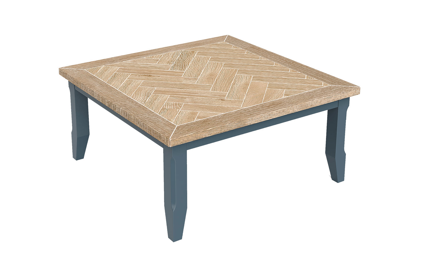 Signature Blue - Square Open Coffee Table Baumhaus