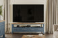 Signature Blue - Large Widescreen Television Cabinet Baumhaus