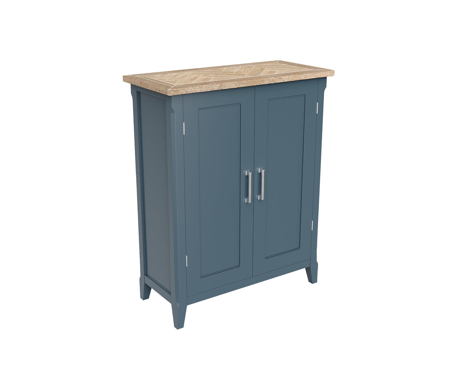 Signature Blue Shoe Storage Cupboard Baumhaus