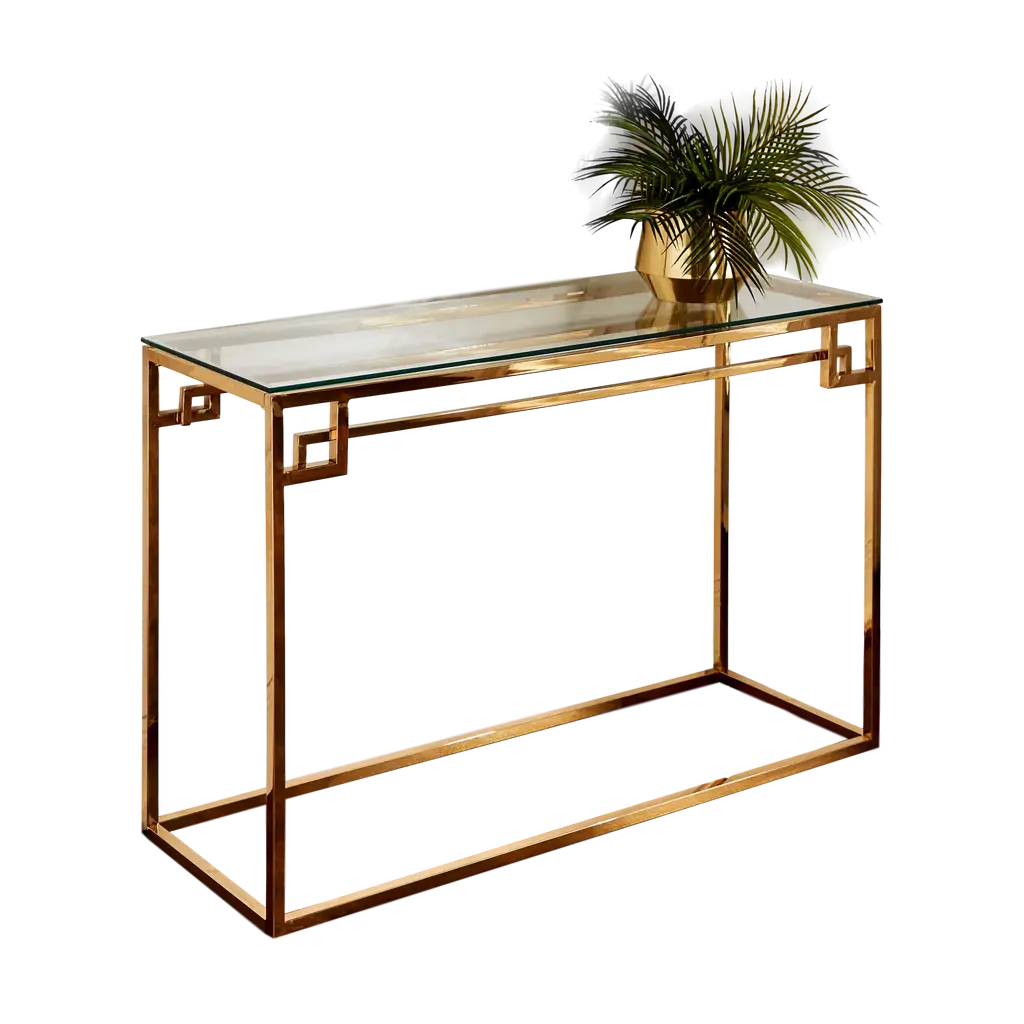 Cesar Gold Console Table - Oakavia