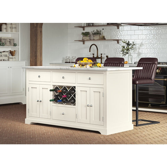 Cream Kitchen Island - Oakavia