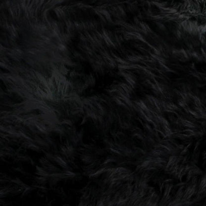 Double Black Sheepskin Rug - Oakavia