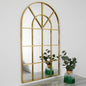 Gold Arched Rome Mirror - Oakavia