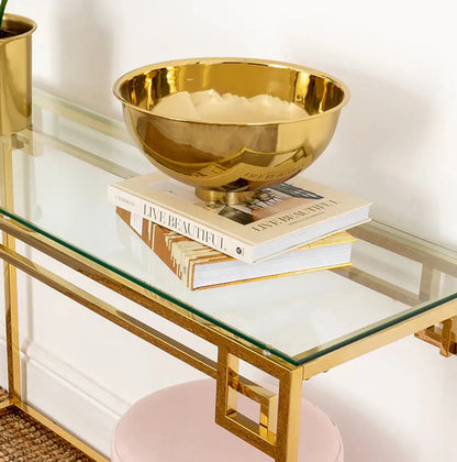 Gold Plated Mirror Polished Bowl - Oakavia