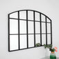 Horizontal Arch Mirror - Black - Oakavia