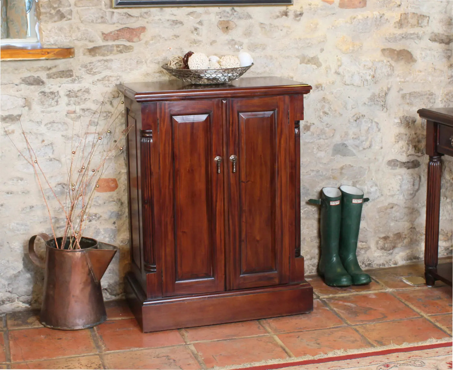 Wood Furniture UK - Shop La Roque Shoe Cupboard - Oakavia