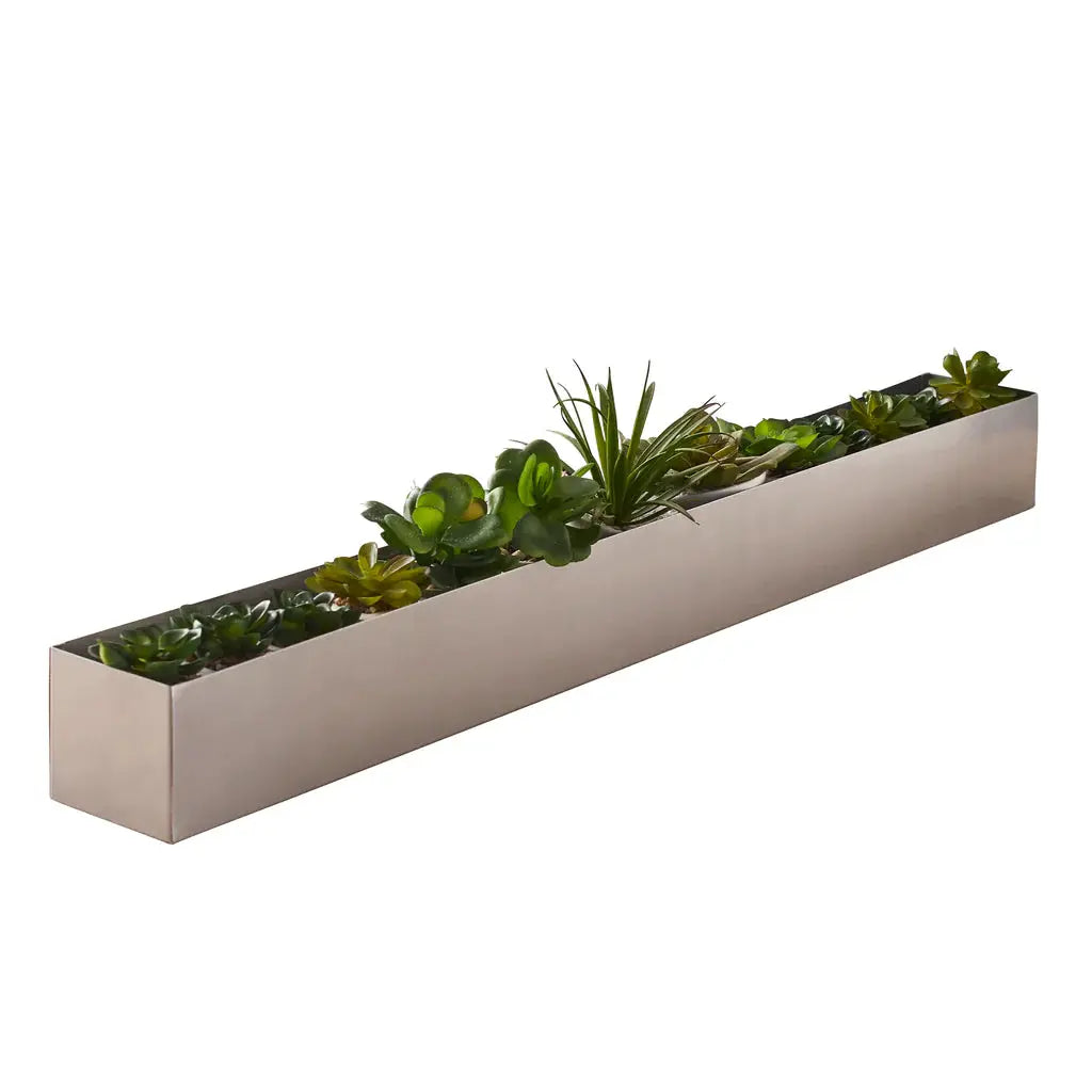 Long Centerpiece Table Plant Holder - Oakavia