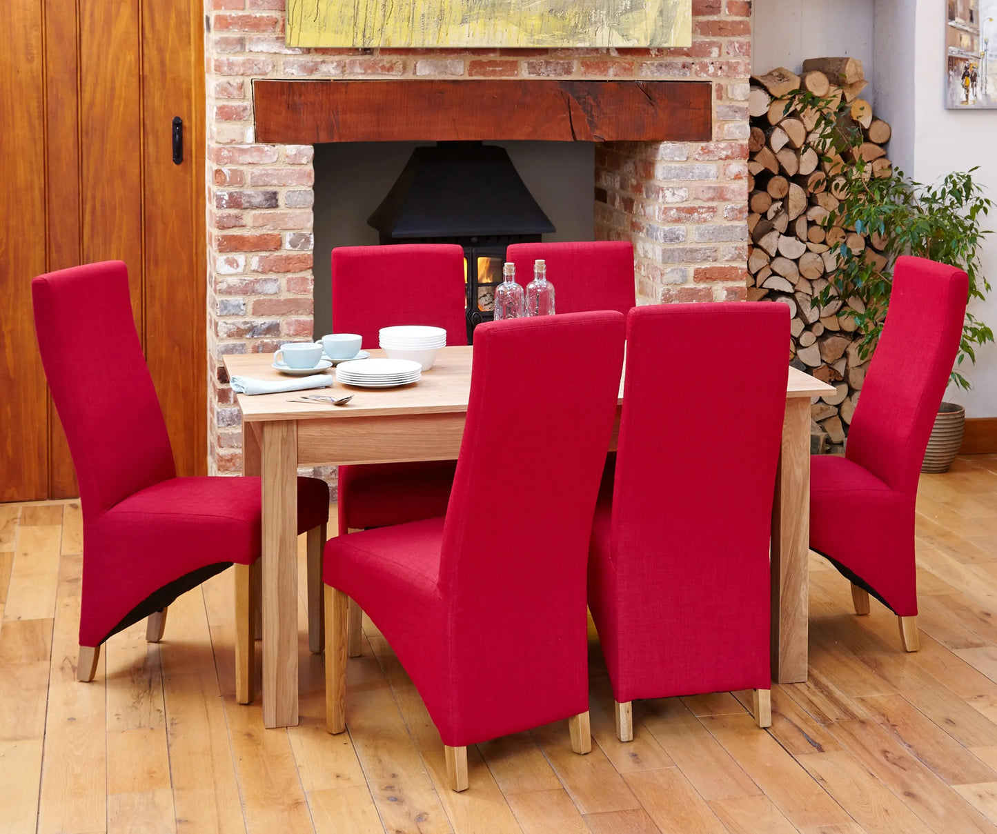 Wood Furniture UK - Shop Mobel Oak 150cm Dining Table (4/6 Seater) - Oakavia